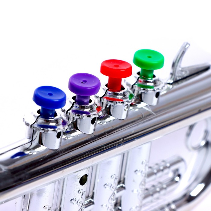 Игрушка музыкальная «Труба», цвета МИКС - фото 1907184993