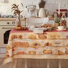 Скатерть "Этель" Bakery house  110х147 см, 100% хлопок, репс 210 г/м2 - Фото 1