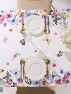 Скатерть «Этель. Бабочки», 110×147 см, 100% хлопок, репс 210 г/м² - Фото 3