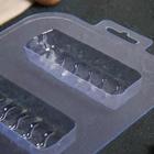 Форма для шоколада и конфет «Батончик классический», 21×14 см, 3 ячейки (9×3×1,6 см), цвет прозрачный - Фото 3