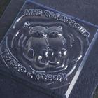 Форма для шоколада «Плитка. Только с тобой», 10×0.7 см, пластик, прозрачная 5800144