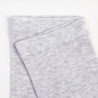 Носки женские, цвет светло-серый, размер 25 - Фото 2