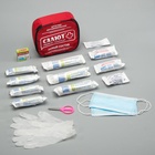 Автомобильная аптечка первой помощи «Салют», дорожная, состав 2024, мягкий футляр - Фото 7