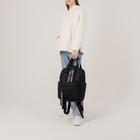 Рюкзак на молнии, наружный карман, цвет чёрный - Фото 7