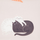 Штора для ванной «Этель. Котики», 145×180 см, полиэстер - Фото 3