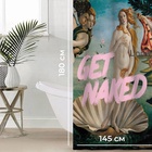 Штора для ванной «Этель» Get naked, 145×180 см, полиэстер - Фото 6