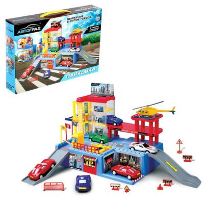 УЦЕНКА Парковка «Бизнес-центр», с 4 машинками