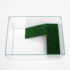 Террариум для черепах 25 л, без крышки с полкой и лесенкой, 40×29×22 см - Фото 4