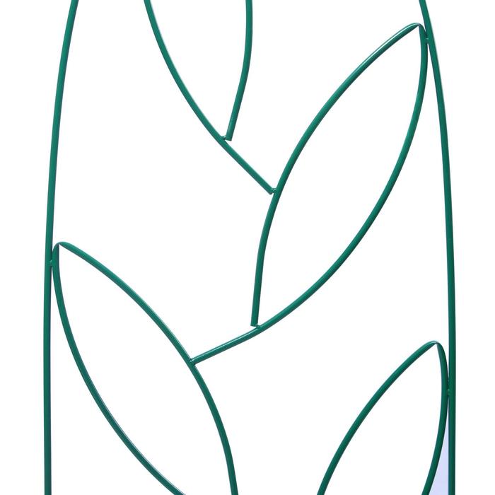 Шпалера, 160 × 60 × 1 см, металл, зелёная, «Свежесть» - фото 1905736249