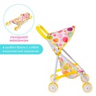 Кукольная коляска летняя для кукол, металлический каркас - Фото 2