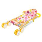 Кукольная коляска летняя для кукол, металлический каркас - Фото 4