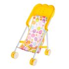 Коляска летняя для кукол, со столиком, металлический каркас - Фото 4
