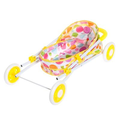 Коляска универсальная для кукол, металлический каркас