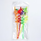 Трубочки для коктейля «Весёлые фрукты», набор 4 шт., МИКС - Фото 4