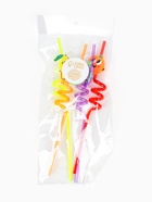 Трубочки для коктейля «Весёлые фрукты», набор 4 шт., МИКС - Фото 7