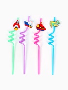 Трубочки для коктейля «Транспорт», набор 4 шт., МИКС - Фото 4