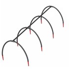 Каркас мини-парника, длина 2,5 м, 4 секции, без укрывного материала - Фото 2