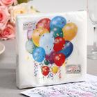 Салфетки бумажные New line FRESCO «Праздничные шары», 2 слоя, 33×33 см, 20 шт. - Фото 1