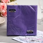 Салфетки бумажные New line FRESCO «Синий», 2 слоя, 33*33 см, 20 шт. - Фото 3