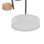 Люстра 625356/6 LED 78Вт 3 режима 3000-6000К черный-белый 96х96х33 см BayerLux - фото 23331288