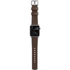 Ремешок Nomad Modern Leather Strap для Apple Watch 44мм/42мм, тёмно-коричневый - Фото 4