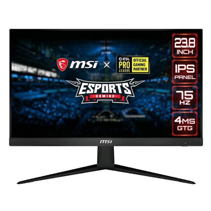 Монитор MSI Optix G241V 23.8", IPS, 1920x1080, 75Гц, 4мс, HDMI, Dport, чёрный - Фото 1