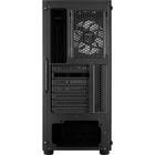 Корпус Aerocool Menace Saturn FRGB-G-BK-v1, без БП, ATX, Midi-Tower, черный - Фото 8