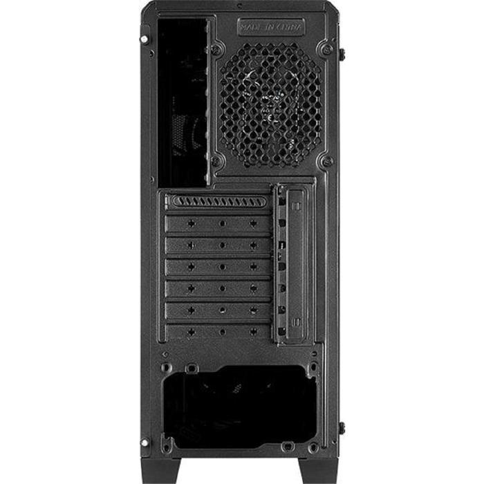 Корпус Aerocool Ore Saturn FRGB-G-BK-v1, без БП, ATX, Midi-Tower, черный - фото 51298688