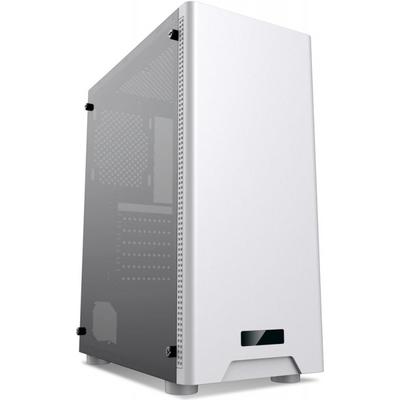 Корпус Formula CL-3301W TG, без БП, ATX, Midi-Tower, белый