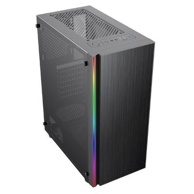 Корпус Formula CL-3302B RGB, без БП, ATX, Midi-Tower, черный