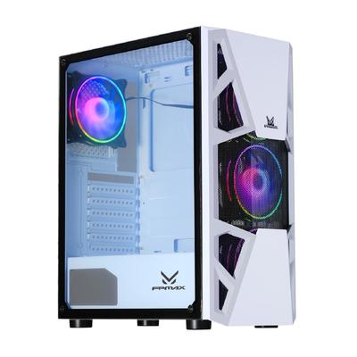 Корпус Formula CL-3303W RGB, без БП, ATX, Midi-Tower, белый