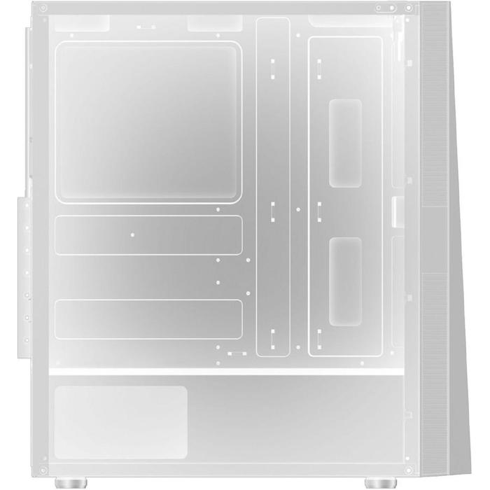 Корпус Formula V-LINE 2055W, без БП, ATX, Midi-Tower, белый - фото 51298759