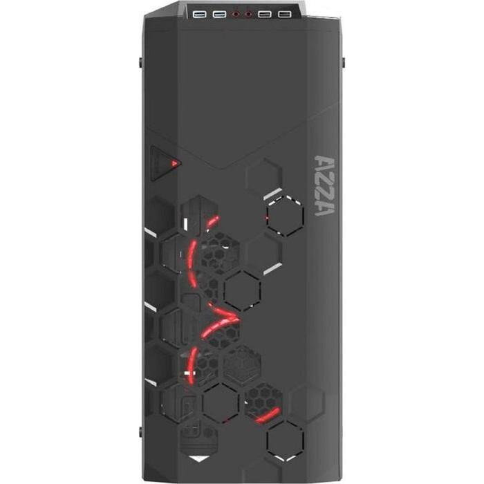 Корпус Formula V-LINE 6000-RGB, без БП, ATX, Midi-Tower, черный - фото 51298769