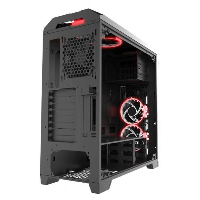 Корпус Formula V-LINE 6000-RGB, без БП, ATX, Midi-Tower, черный - фото 51298772