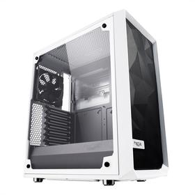 Корпус Fractal Design Meshify C TG, без БП, ATX, Midi-Tower, белый