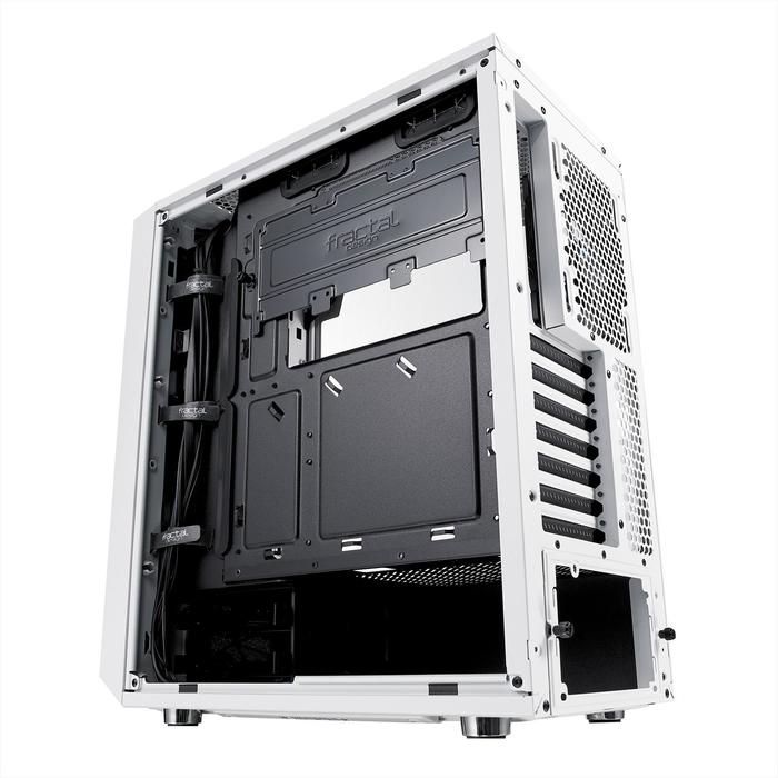 Корпус Fractal Design Meshify C TG, без БП, ATX, Midi-Tower, белый - фото 51298806