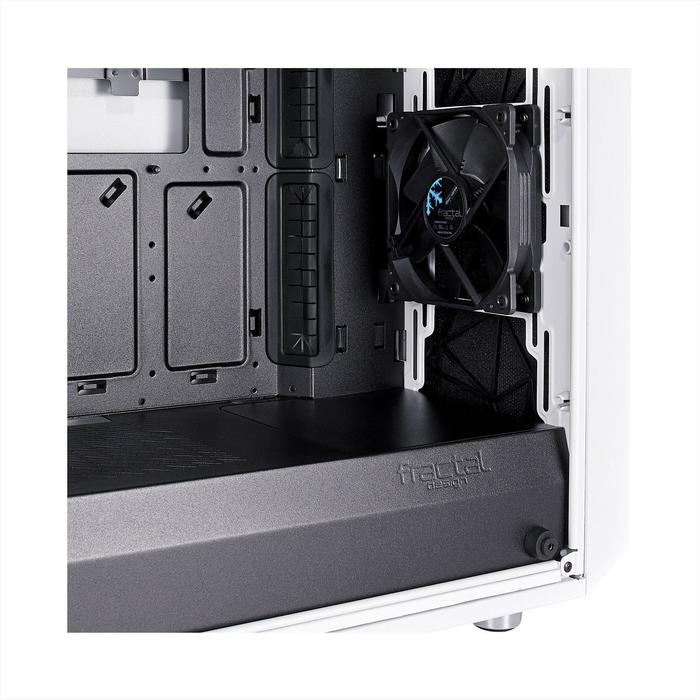 Корпус Fractal Design Meshify C TG, без БП, ATX, Midi-Tower, белый - фото 51298812