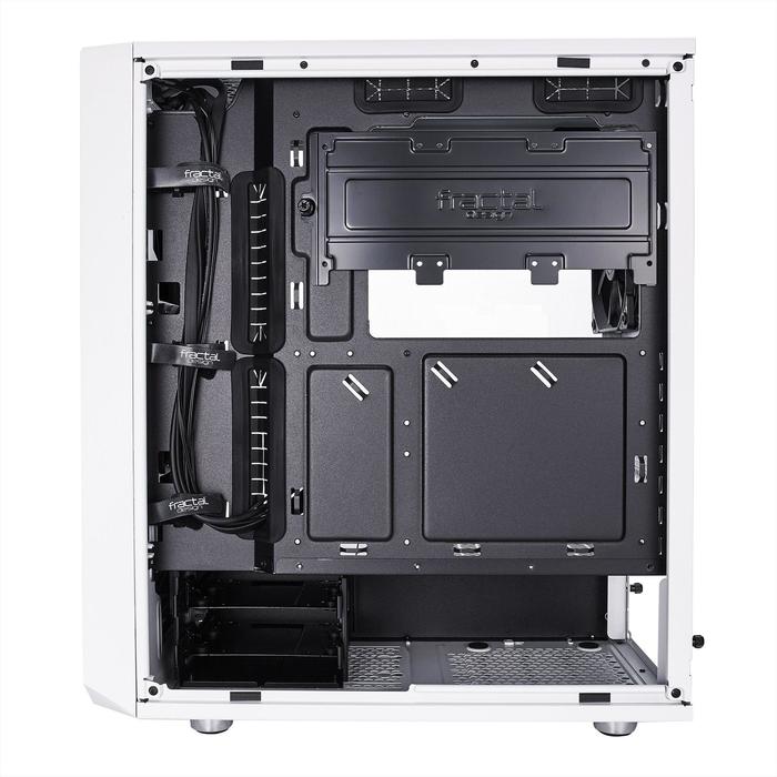 Корпус Fractal Design Meshify C TG, без БП, ATX, Midi-Tower, белый - фото 51298813