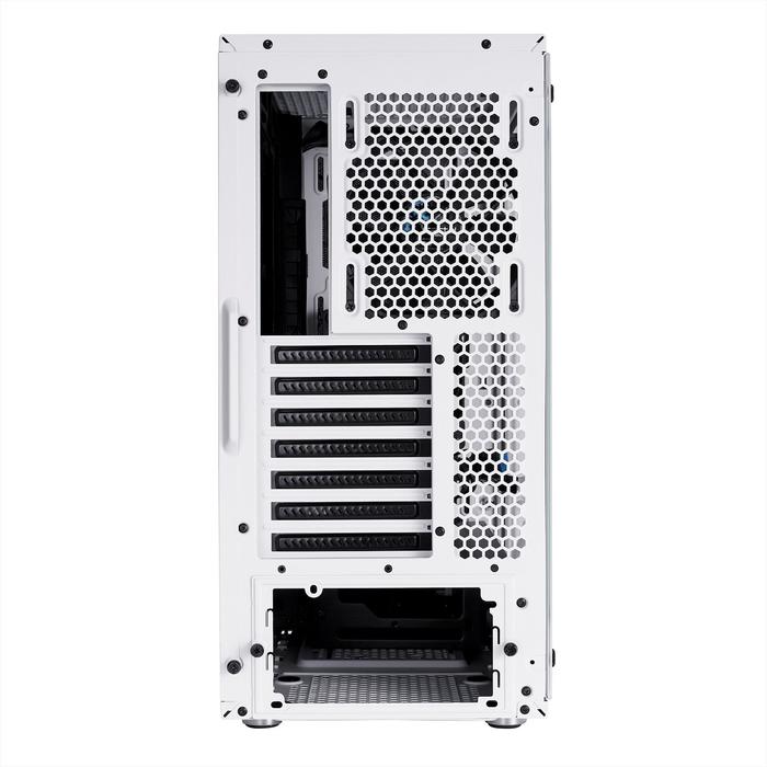 Корпус Fractal Design Meshify C TG, без БП, ATX, Midi-Tower, белый - фото 51298798