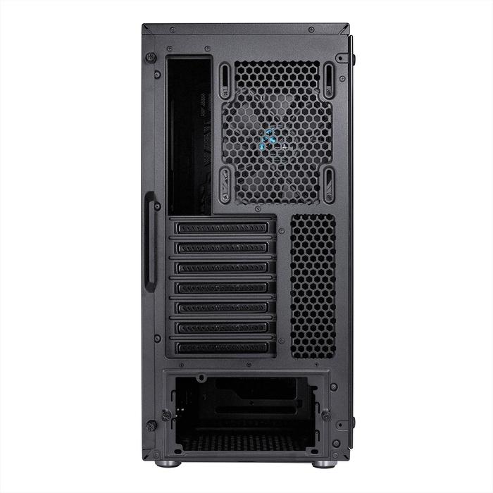 Корпус Fractal Design Meshify С Blackout TG Light, без БП, ATX, Midi-Tower, черный - фото 51298822