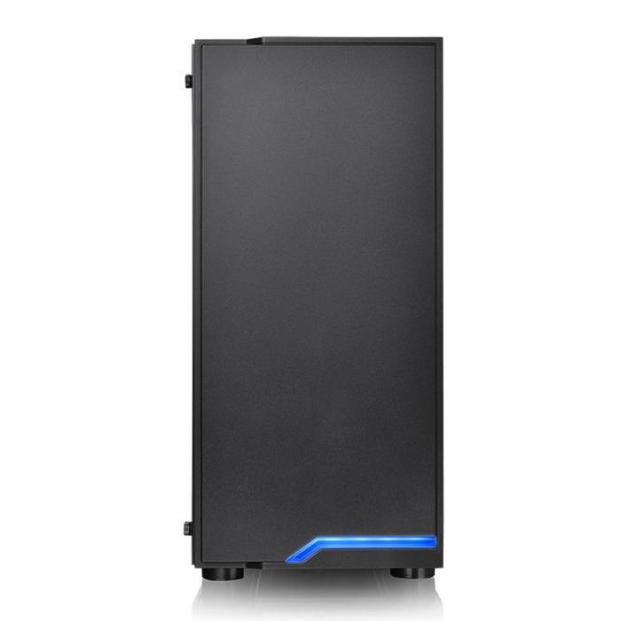 Корпус Thermaltake H100 TG, без БП, ATX, Midi-Tower, черный - фото 51487692