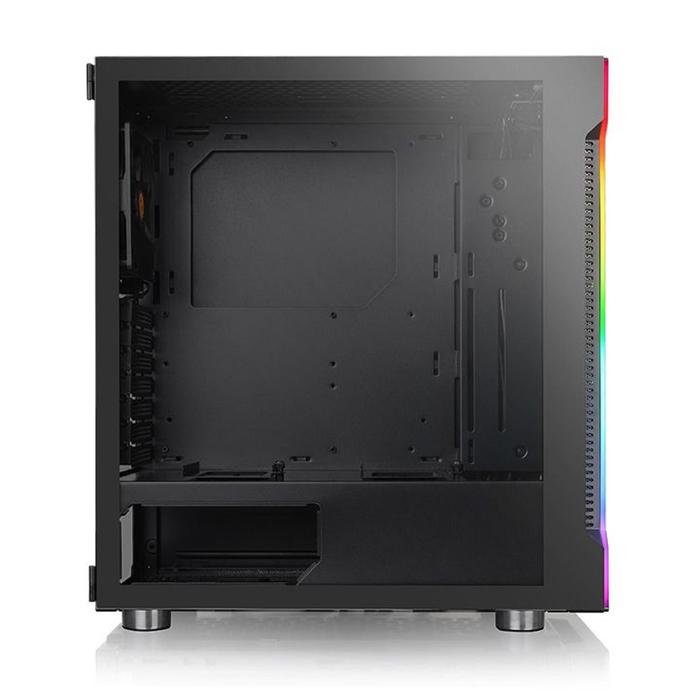 Корпус Thermaltake H200 TG RGB, без БП, ATX, Midi-Tower, черный - фото 51298859