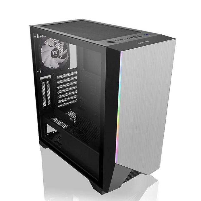 Корпус Thermaltake H550 TG RGB, без БП, ATX, Midi-Tower, черный - фото 51487701