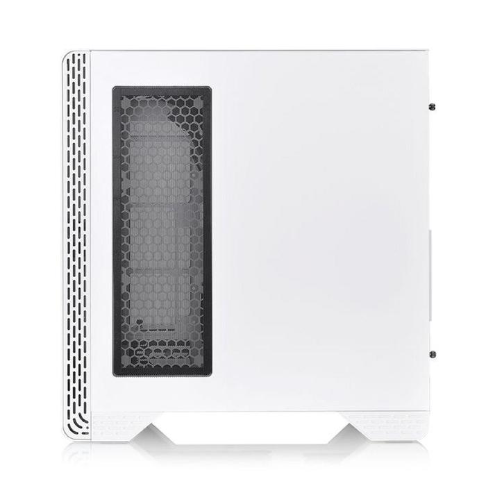 Корпус Thermaltake S300 TG Snow, без БП, ATX, Midi-Tower, белый - фото 51298890