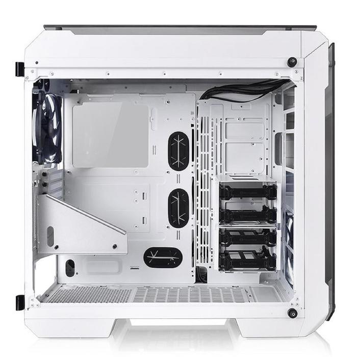 Корпус Thermaltake View 71 TG Snow, без БП, ATX, Midi-Tower, белый - фото 51298914