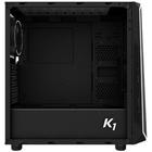 Корпус Zalman K1 Rev.A, без БП, ATX, Midi-Tower, черный - Фото 3