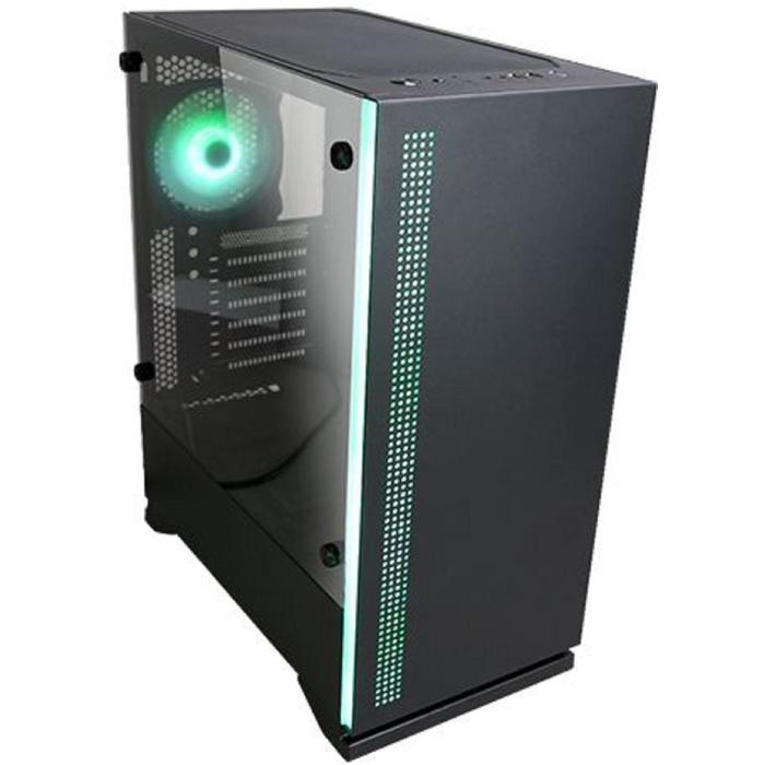 Корпус Zalman S5, без БП, ATX, Midi-Tower, черный - фото 51298930