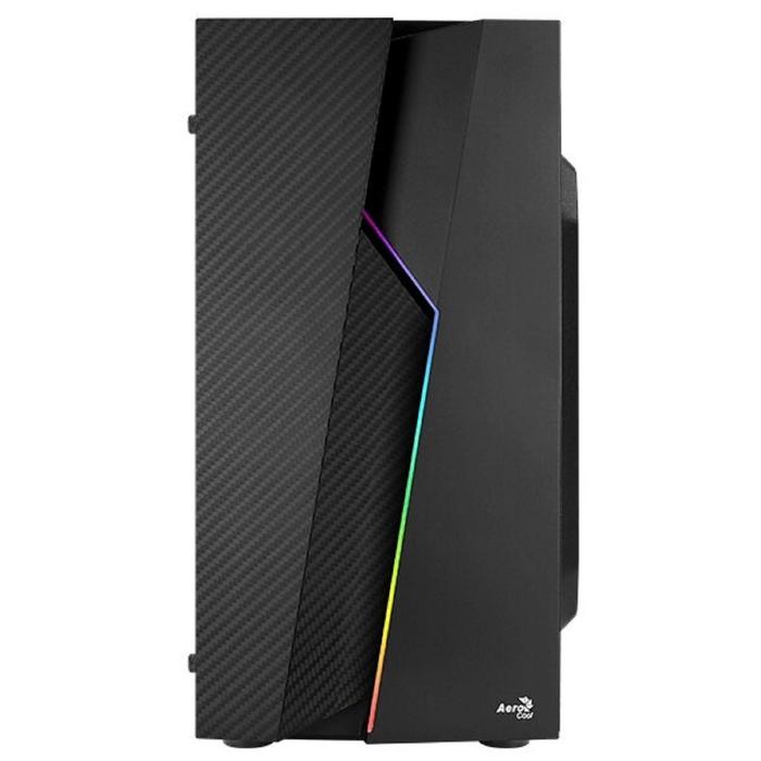 Корпус Aerocool Bolt Mini TG, без БП, mATX, Mini-Tower, черный - фото 51298935