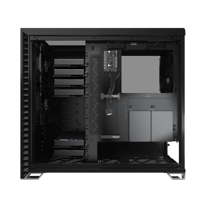 Корпус Fractal Design Vector RS Blackout TG, без БП, E-ATX, Full-Tower, чёрный - фото 51299012