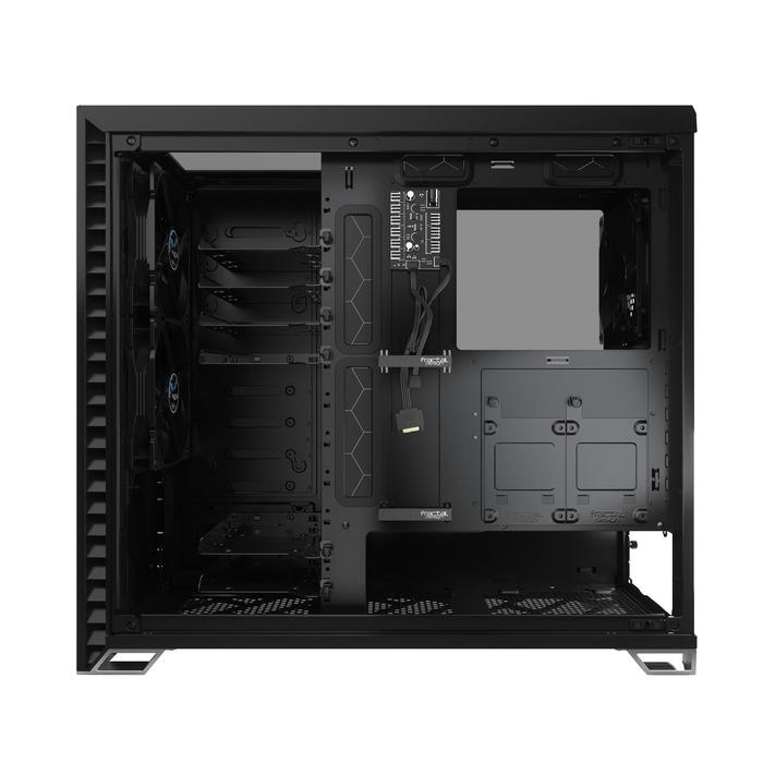 Корпус Fractal Design Vector RS Blackout TG, без БП, E-ATX, Full-Tower, чёрный - фото 51299013